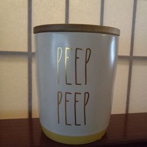 Rae Dunn PEEP PEEP canister